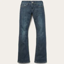 Online Stetson 818 Bootcut Jean With "S" Back Pocket Blue