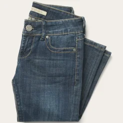 Online Stetson 818 Bootcut Jean With "S" Back Pocket Blue
