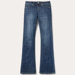 Outlet Stetson 816 Classic Bootcut Jeans Blue