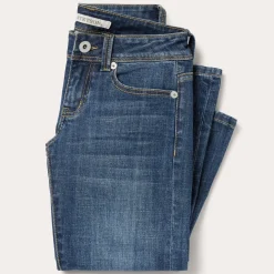 Outlet Stetson 816 Classic Bootcut Jeans Blue