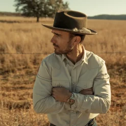 Best Stetson 1865 Distressed Open Road Royal Deluxe Walnut