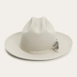 Discount Stetson 1865 Distressed Open Road Royal Deluxe Silverbelly