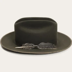 Stetson 1865 Distressed Open Road Royal Deluxe Silverbelly
