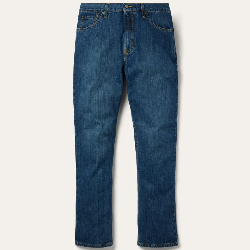 Clearance Stetson 1520 Fit Standard Straight Leg Jean Blue