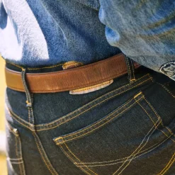 Discount Stetson 1520 Fit Standard Straight Leg Jean Blue