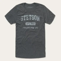 Hot Stetson 1865 Graphic Tee Grey