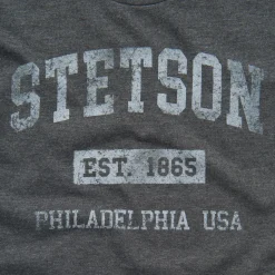 Hot Stetson 1865 Graphic Tee Grey