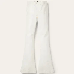 New Stetson 921 High Rise Flare Fit Jean White