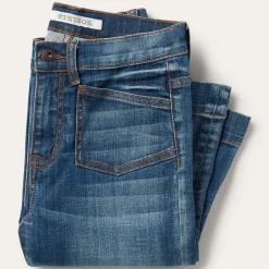 Best Stetson 921 High Rise Flare Jeans Blue
