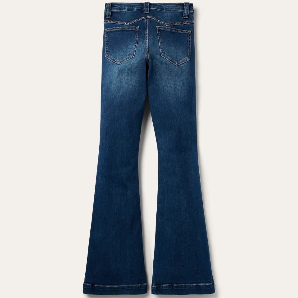 Clearance Stetson 921 High Rise Flare Jeans Blue
