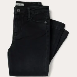 Hot Stetson 921 High Rise Flare Jeans Black