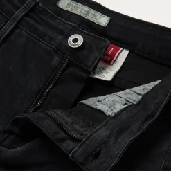 Hot Stetson 921 High Rise Flare Jeans Black