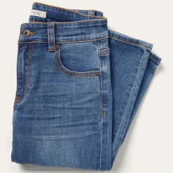 Hot Stetson 902 High Waist Skinny Fit Jeans Blue