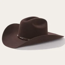 Clearance Stetson 72 Llano 4X Cowboy Hat Chocolate