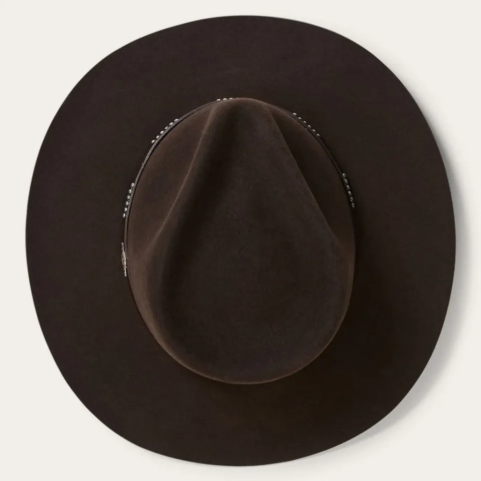 Online Stetson 16 Llano 4X Cowboy Hat Chocolate