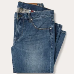 Best Stetson 1014 Rocker Fit Jean Blue