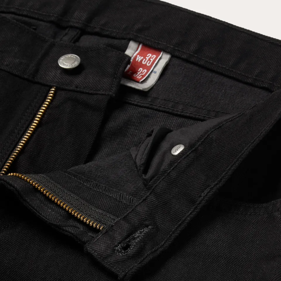 Outlet Stetson 1120 Slim Fit Standard Straight Leg Jean Black