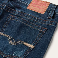 Stetson 1520 Standard Fit Jeans Blue
