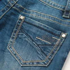 Stetson 214 Trouser Fit Jean With Deco Back Pocket Blue