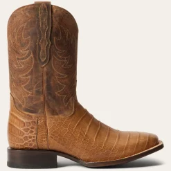 Outlet Stetson Aces Alligator Boots Brown