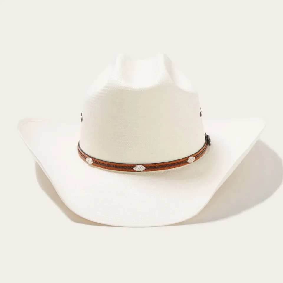 Clearance Stetson Alamo 8X Straw Cowboy Hat Natural