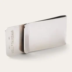 Sale Stetson American Buffalo Money Clip Sterling Silver