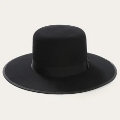 New Stetson Amish 4X Wool Felt Hat Black