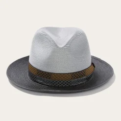 Best Stetson Andover Milan Fedora Grey Black