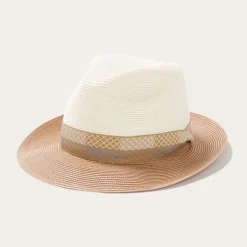 Online Stetson Andover Milan Fedora Ivory Cognac