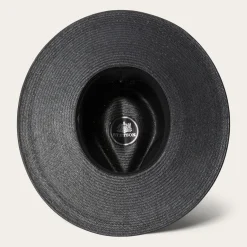 Stetson Atacama Straw Fedora Black