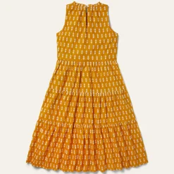 Clearance Stetson Aztec Dress Yellow