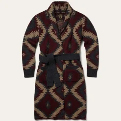 Clearance Stetson Aztec Duster Sweater Wine