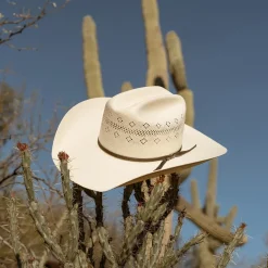 Discount Stetson Baker 10X Straw Cowboy Hat Natural