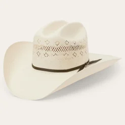 Discount Stetson Baker 10X Straw Cowboy Hat Natural