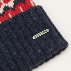 Clearance Stetson Beanie Wool Navy