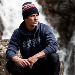 Online Stetson Beanie Wool Navy