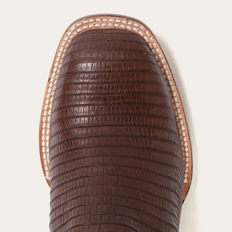 Stetson Beaumont Shark Cowboy Boot Brown