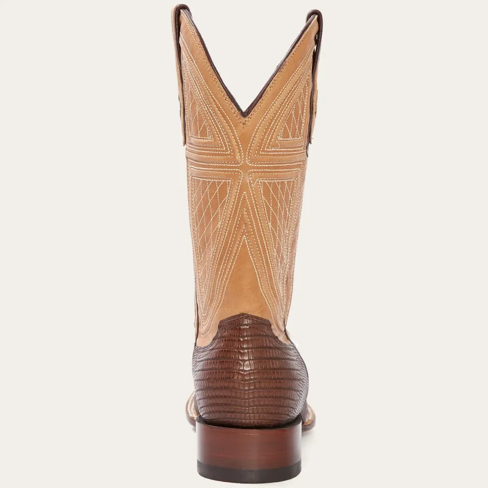 Stetson Beaumont Shark Cowboy Boot Brown