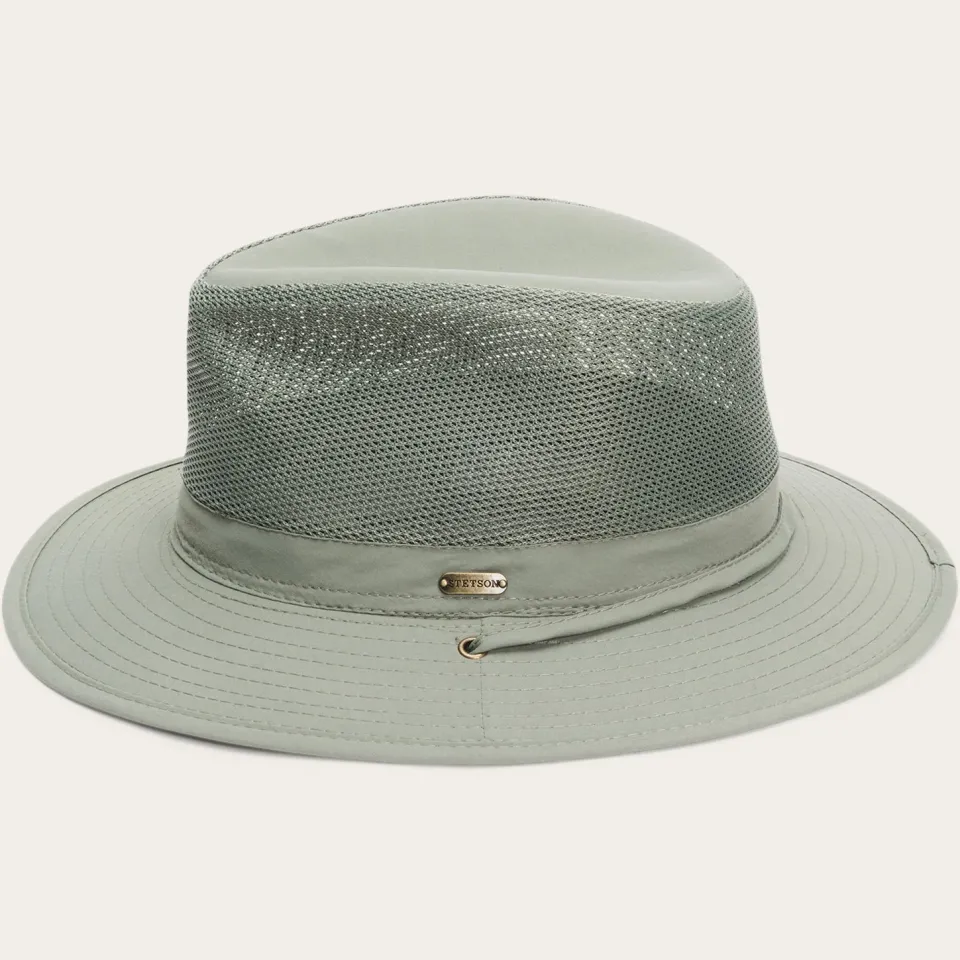 Stetson Berghund 'No Fly Zone' Mesh Hat Willow