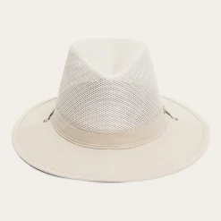 Discount Stetson Berghund 'No Fly Zone' Mesh Hat Khaki