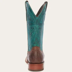 New Stetson Big Horn Tobacco Alligator Cowboy Boot Brown
