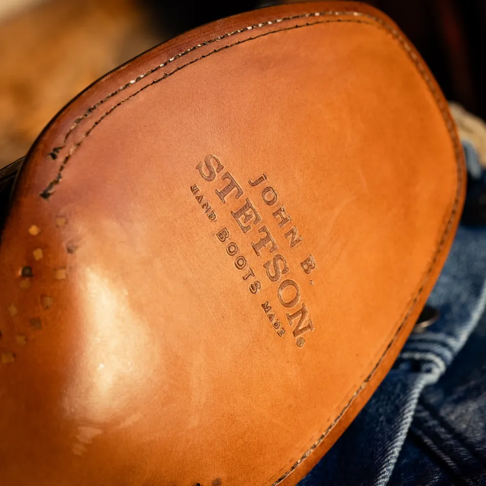 Best Stetson Falls Alligator Cowboy Boot Black