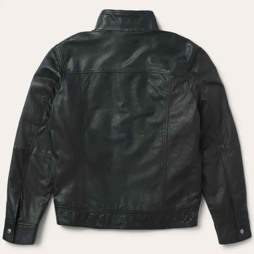 New Stetson Leather Jacket Black