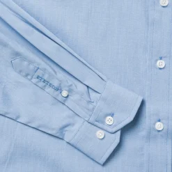 Clearance Stetson Solid One-Pocket Snap-Front Shirt Blue