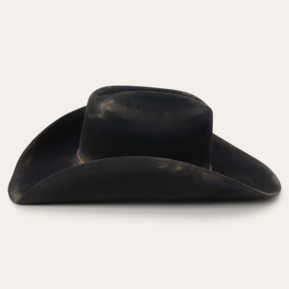 Hot Stetson Boss of the Plains 6X Cowboy Hat Black