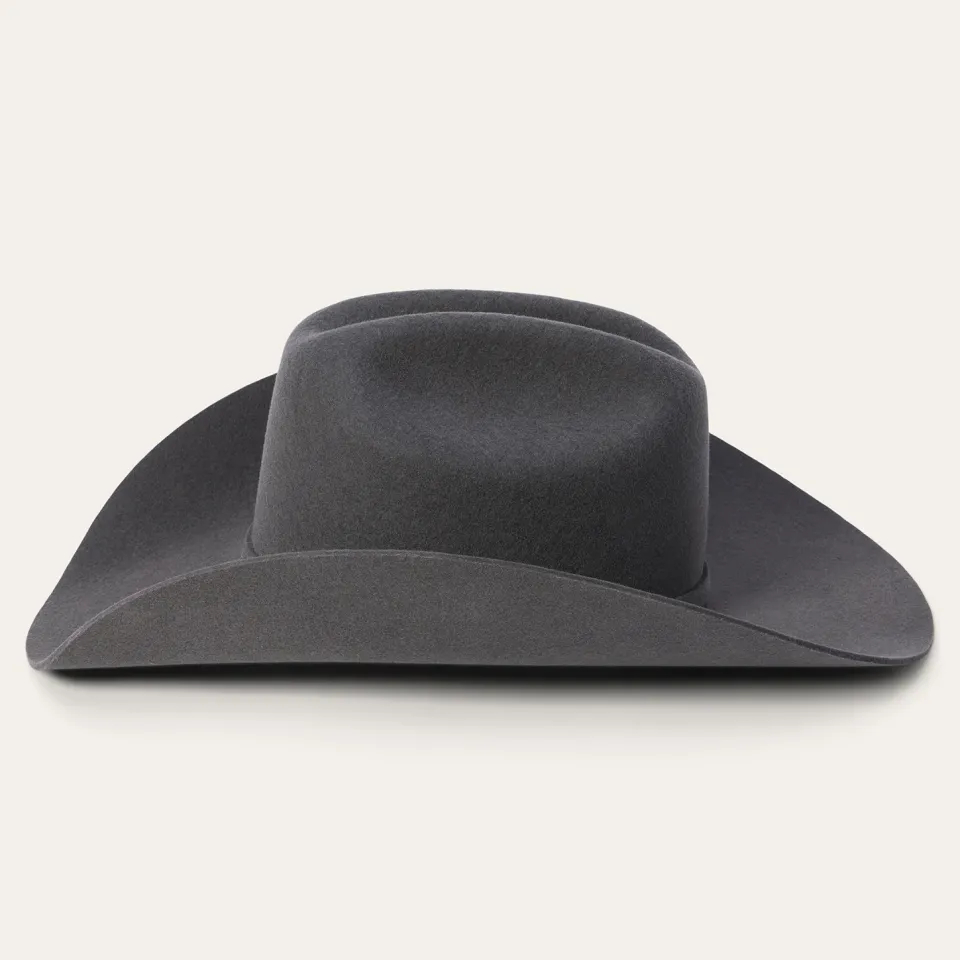 Hot Stetson Brenham 4X Cowboy Hat Granite
