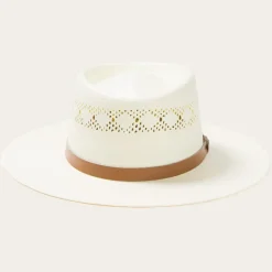 Stetson Brentwood Vented Straw Outdoor Hat Natural