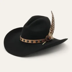 New Stetson Broken Bow 4X Cowboy Hat Black