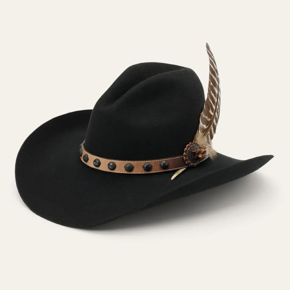 New Stetson Broken Bow 4X Cowboy Hat Black