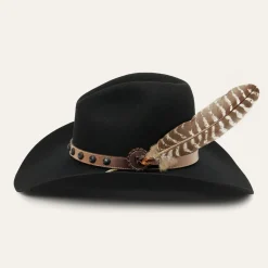 New Stetson Broken Bow 4X Cowboy Hat Black